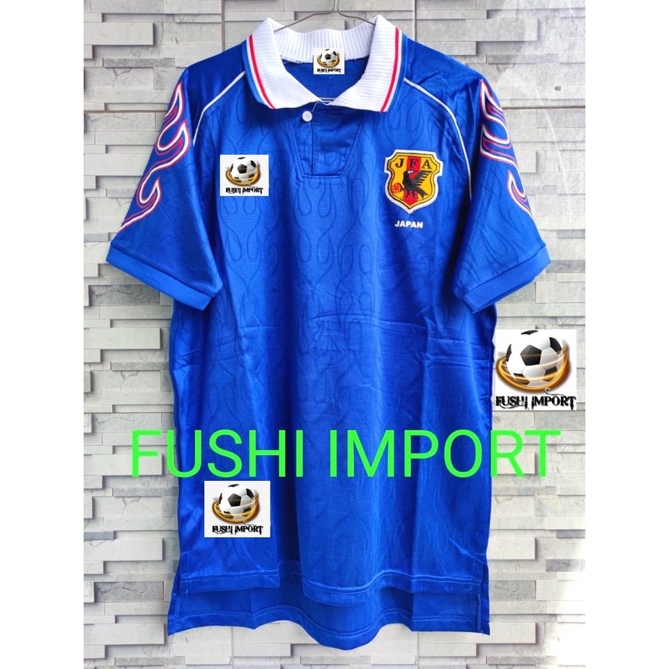 RETRO | Jersey Baju Bola Jepang Home 1998 Piala Dunia Grade Ori