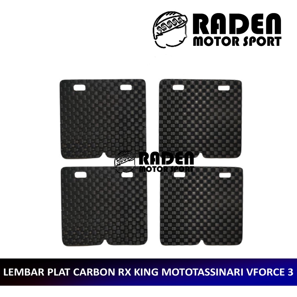 (COD) LIDAH MEMBRAN CARBON ORIGINAL VFORCE4 VFORCE3 MOTOTASSINARI V FORCE 4 NINJA RXKING RX-KING RXZ