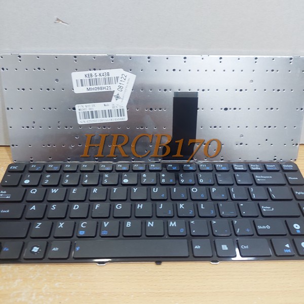 Keyboard Asus A43 A43E A43U A43Sj K43 K43Sj X43U A44H Frame -HRCB