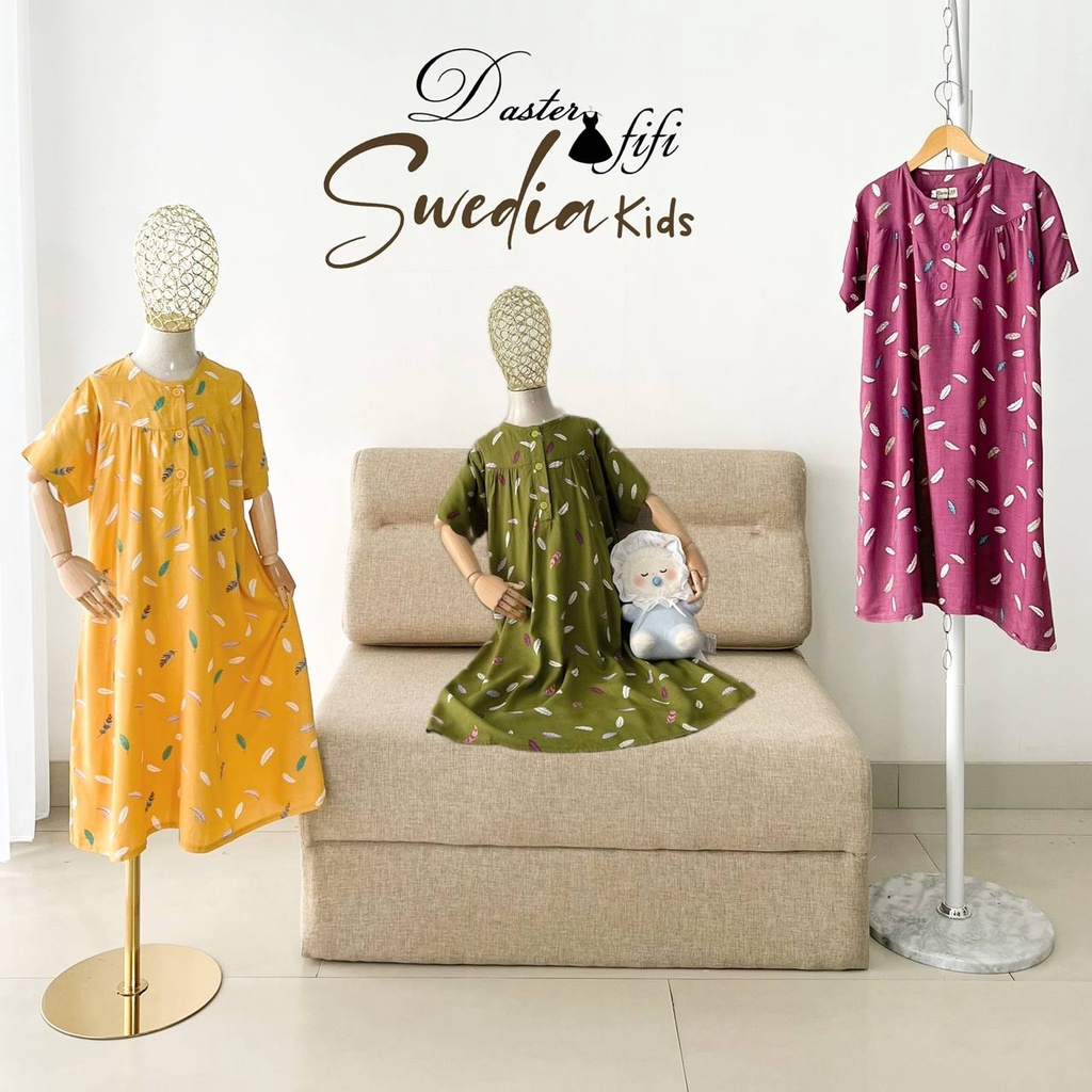SWEDIA KIDS DASTER ANAK BY DASTER FIFI KATUN RAYON ADEM