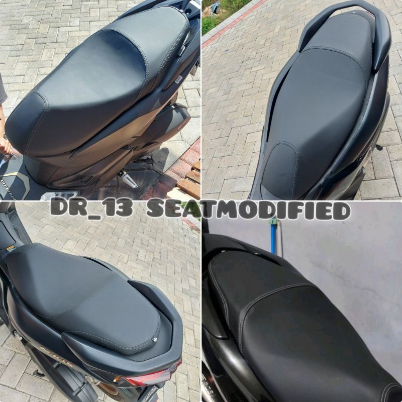 COVER KULIT JOK UKURAN JUMBO MOTOR PCX NMAX VARIO BEAT SCOOPY LEXI DLL BAHAN MBTECH PREMIUM CARRERA