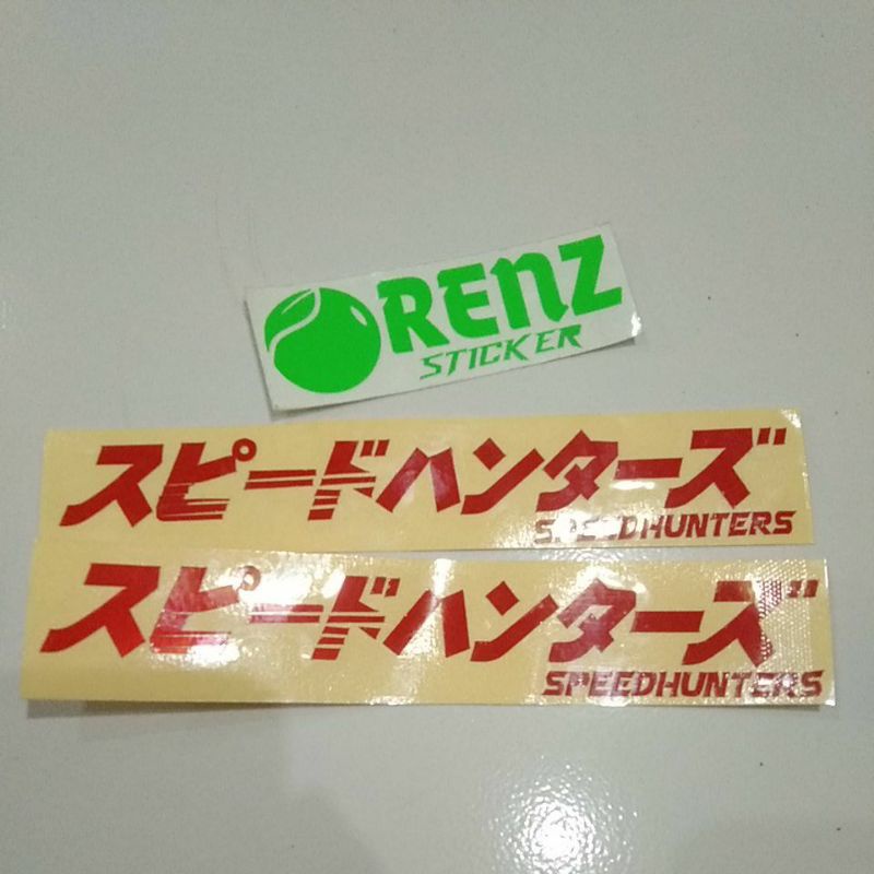 

stiker speeed hunter