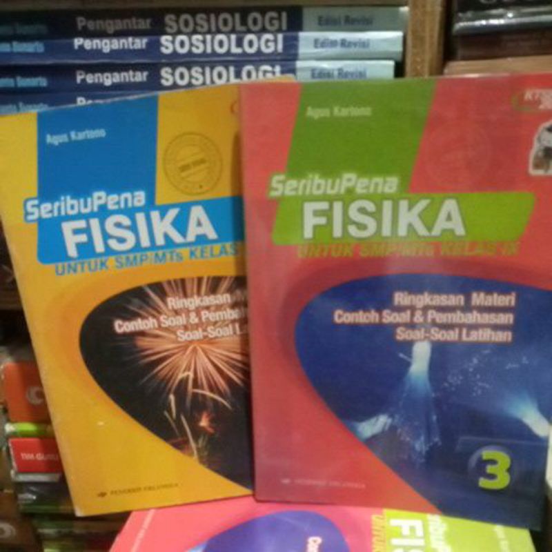 BUKU SERIBU PENA FISIKA BIOLOGI KELAS 1 2 DAN 3 SMP BUKU SOAL DAN JAWAB