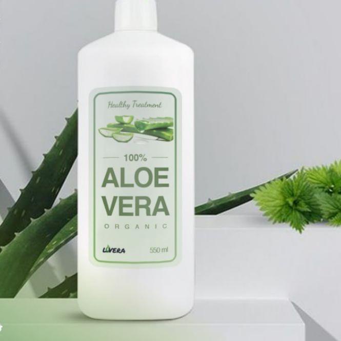 

◌ 550ml Aloe vera organic / Aloevera Extract / Ekstrak Lidah Buaya ☀