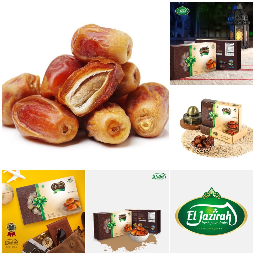 

Kurma Saidi Premium 500 gram El Jazirah