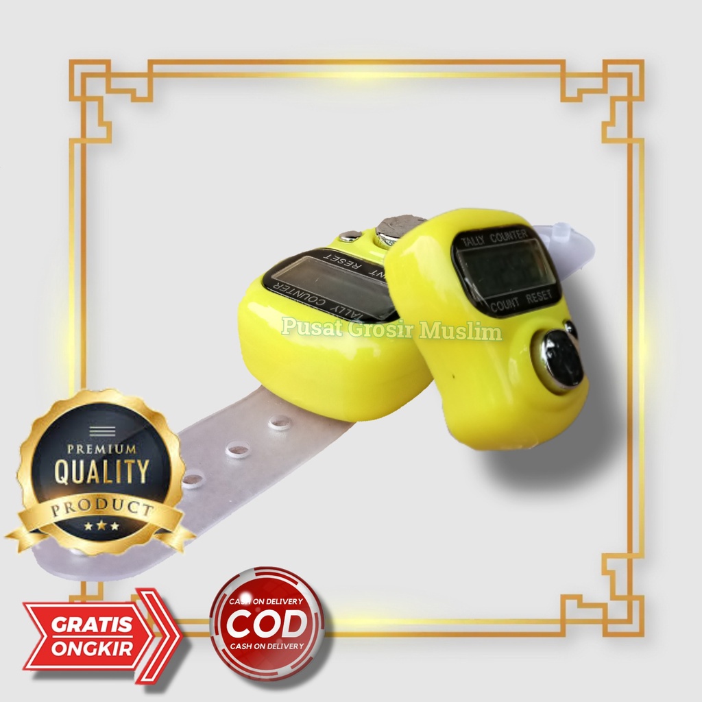 Promo Alat Hitung Digital Tasbih Digital Elektronik Jari Counter Mini Import Termurah