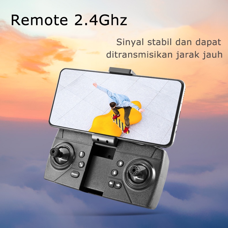 COD WTW Smart Drone E88 /E68Pro 4k HD Camera Shoot Original Indoor Outdoor Drone Mini RC 4K HD Camera/P8(Dikirim Dari Jakarta)New Drone