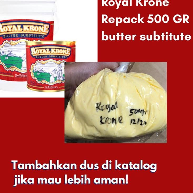 

12.12 sale Royal Krone 500 GR / Butter Subtitute / Mentega Royal Kron / Royal Crone gas !!