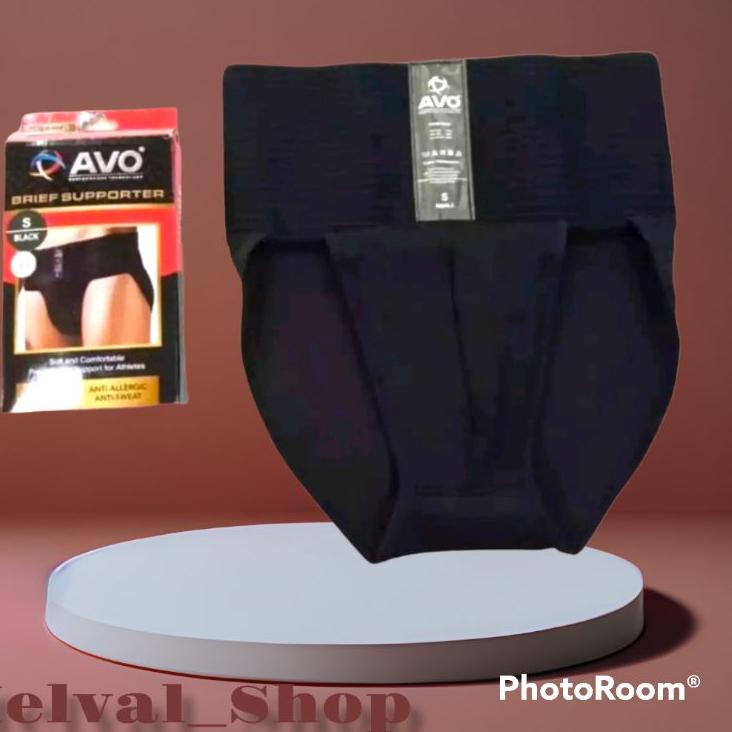 ✷ AVO Brief Supporter / Celana Hernia / Korset Supporter / Celana Dalam Pria ♟
