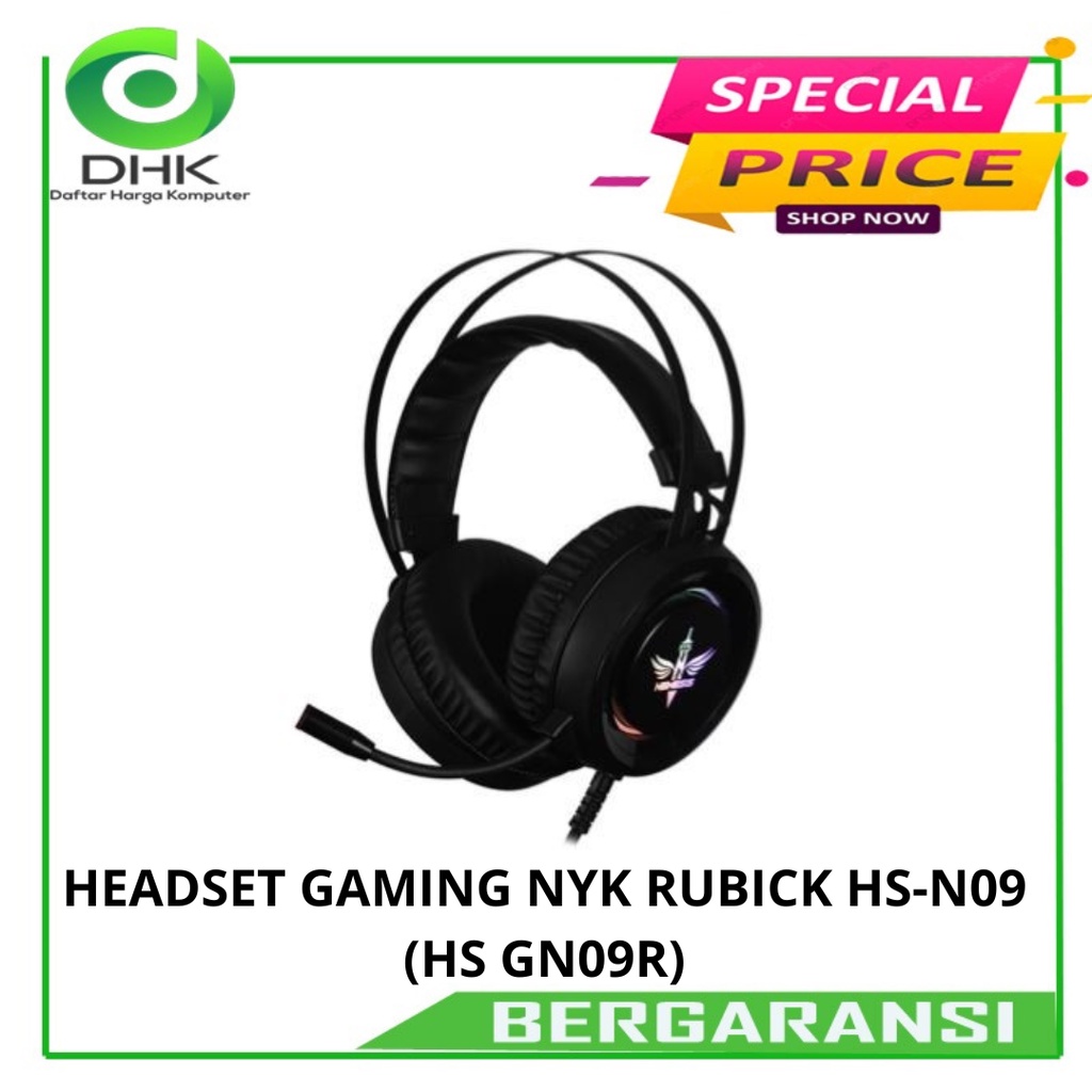 HEADSET GAMING NYK RUBICK HS-N09 (HS GN09R)