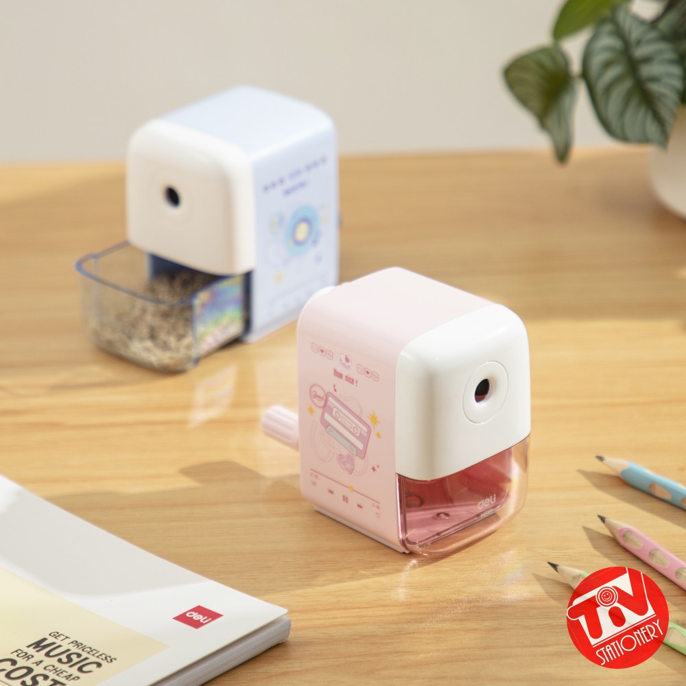 

[DELI X AGNEZ MO] Deli Rotary Sharpener / Rautan Putar Alas Anti Slip CH510
