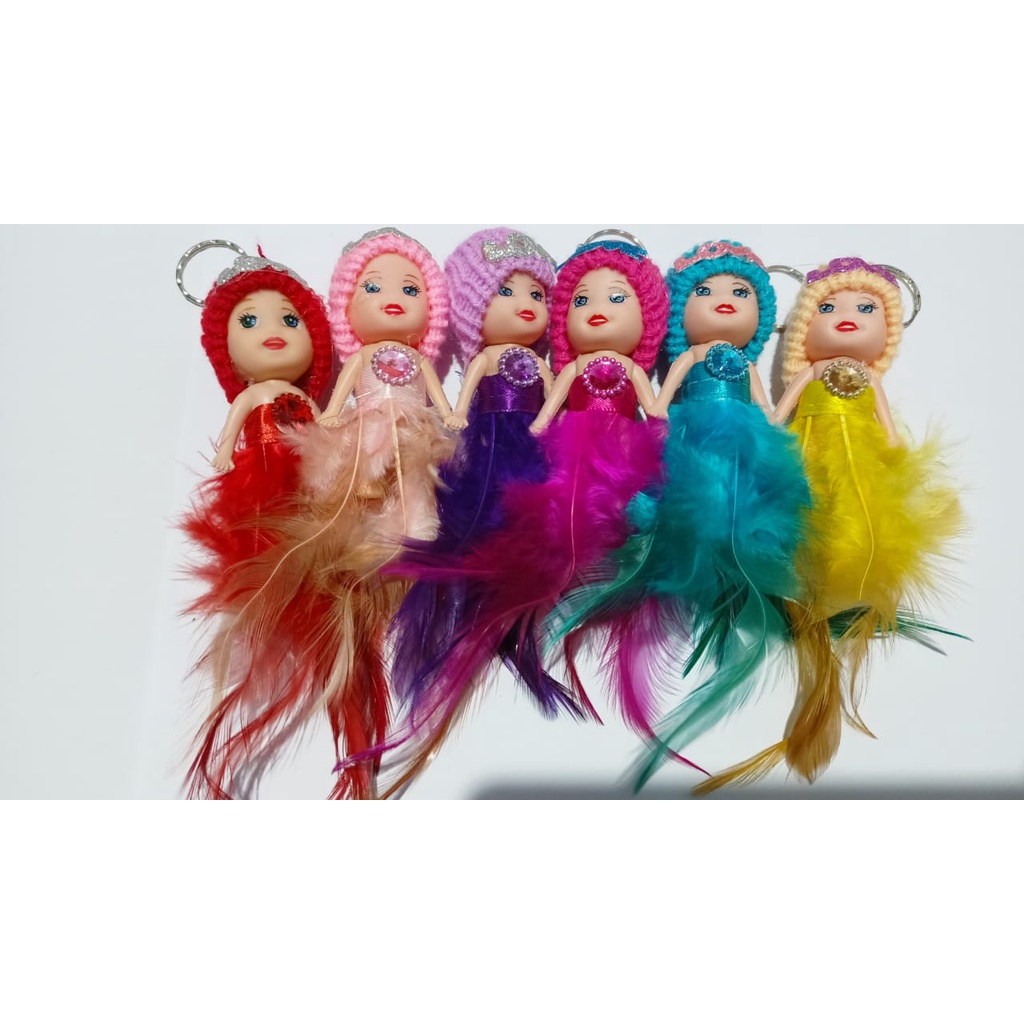 Gantungan Kunci Barbie Wawa | Gantungan Kunci Boneka | Mainan Barbie