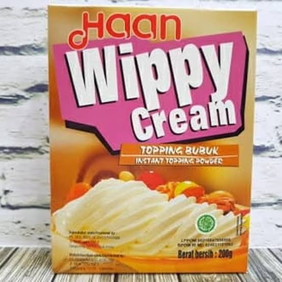 

Haan Wippy Cream Kemasan Kotak 200gr