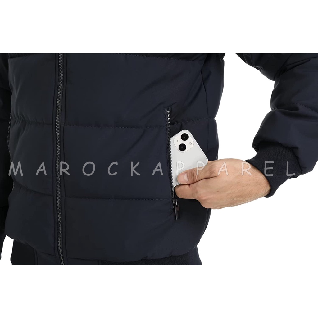 Jaket Puffer Pria - Jaket Bomber Parasut Outdoor