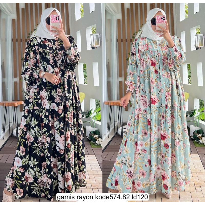 Gamis Rayon Terbaru / Gamis Rubiah Terbaru / Gamis Crinkle Terbaru / Gamis Jumbo Terbaru / Midi Dres