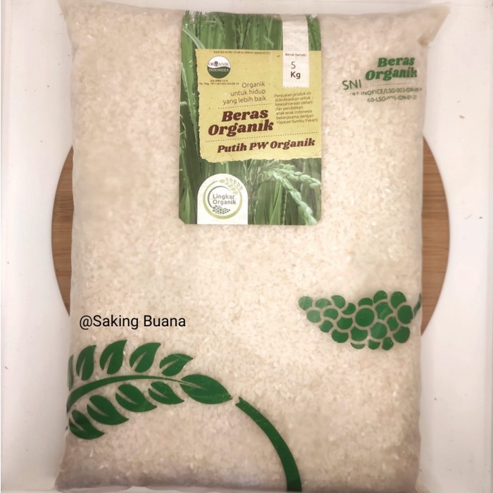 

Lingkar Organik Beras Organik - PanWangi Organik 5 Kg