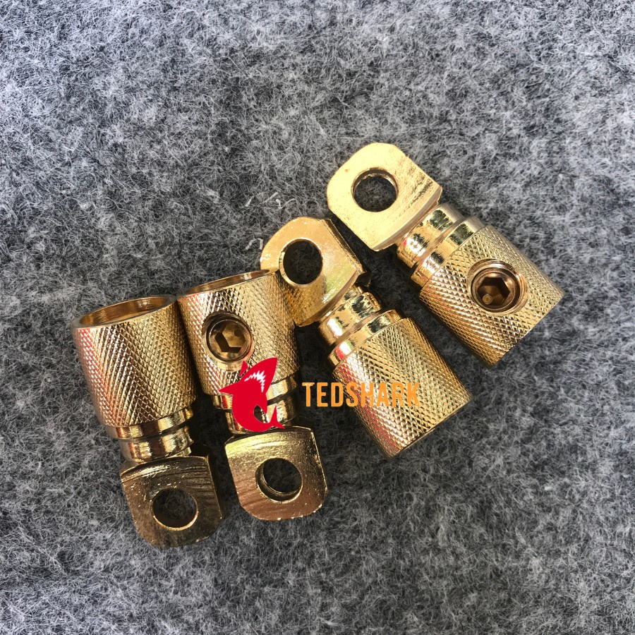 TENSFOX AUDIO TERMINAL KABEL - 0GA GOLD PLATED 0 GA SKUN