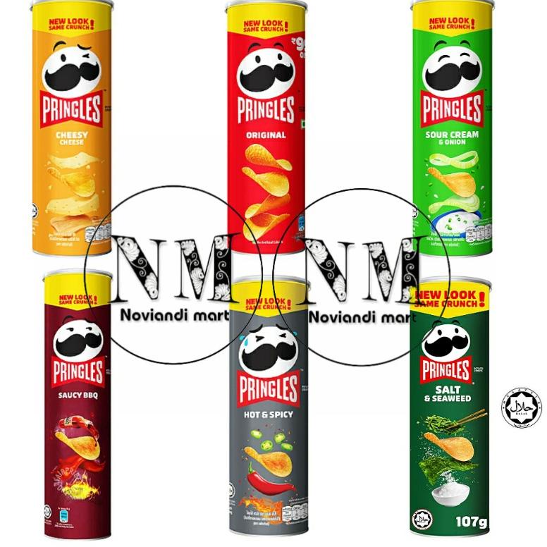 

6.6 HARGA GROSIR EXP JUNI 2023 ( Keripik Kentang ) Pringles Potato Chips 107gram / pringles 107gr