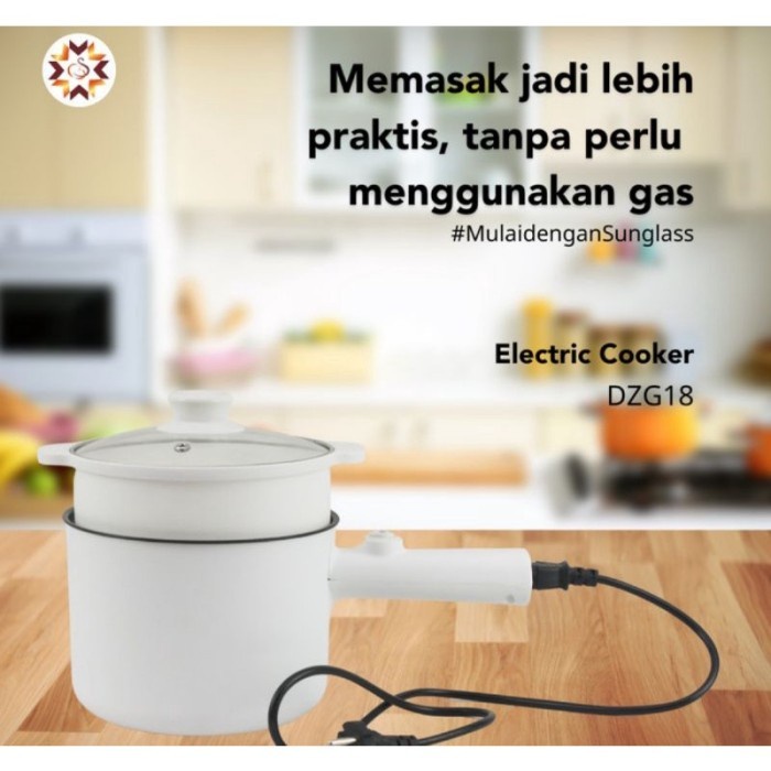 MULTIFUNGSI ELECTRIC FRY PAN PANCI LISTRIK LAPISAN KERAMIK