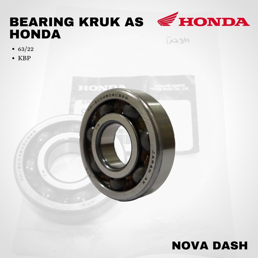 Bearing Kruk as Nova dash 63/22 KBP Honda Original