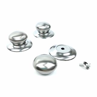 IKILOSHOP Knop Knob Panci Pentolan Tutup Wajan Handle Pegangan Wajan Stainless Steel Kenop Kenob gagang kaca bulat serbaguna multifungsi