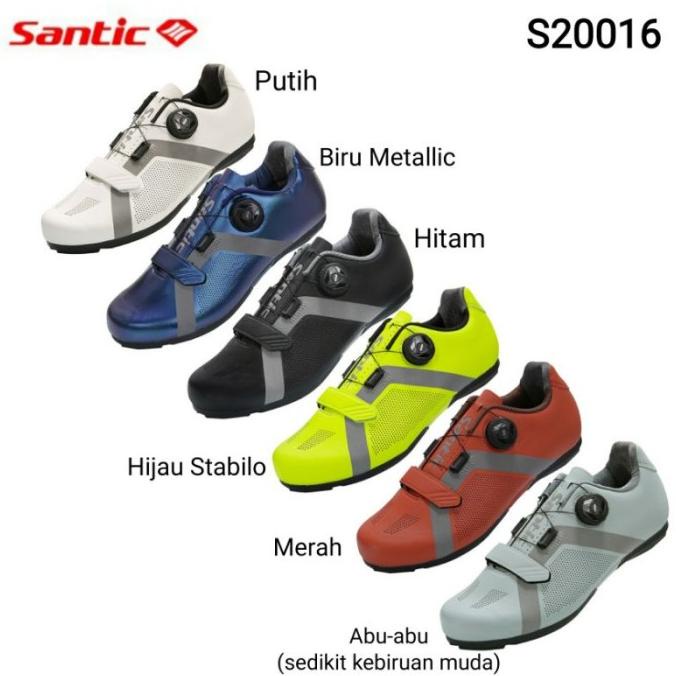 ORIGINAL SEPATU SANTIC SEPEDA APPOLO MTB ROAD BIKE NON CLEAT 003
