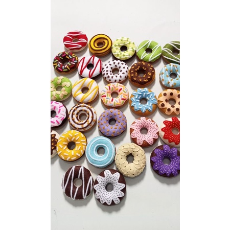 MAINAN DONAT FLANEL PART 1| MAINAN FLANEL ANAK | REPLIKA DONAT FLANEL PART 1 | MAINAN EDUKASI FLANEL