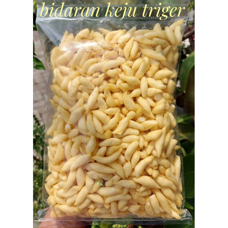 

BIDARAN KEJU TRIGER SUPER 400 GRAM - Cendol Keju/Gurih/Tengah Kopong/Murah/Bidaran Rasa Keju/Bidaran Super