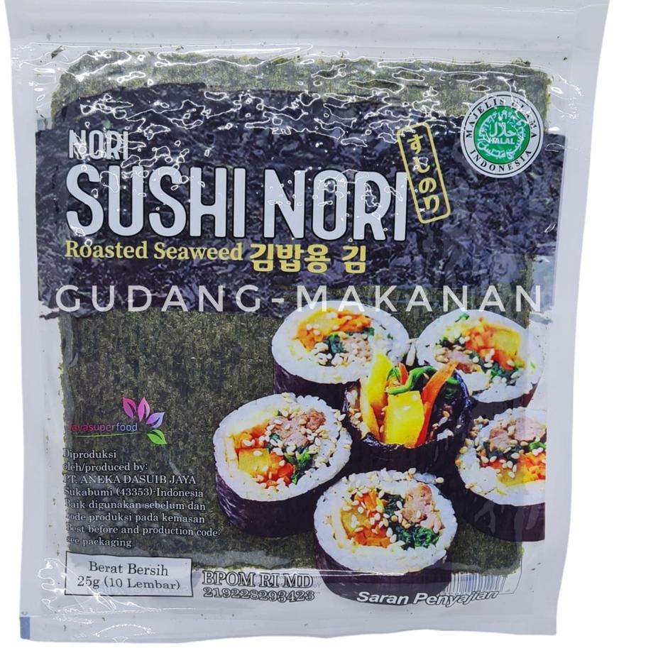 

MurmerU0g0F Sushi Nori Halal isi 10 Lembar