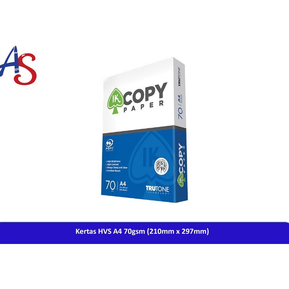 

[ART. 38] Kertas HVS A4 IK Copy Paper 70gsm 210 x 297 mm