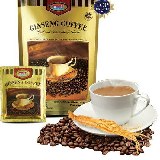 

✾ Ginseng Coffee CNI Kopi Ginseng Asli Original isi 20 Sachet ✵