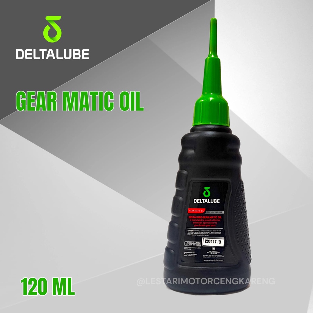 PAKET OLI MATIC DELTALUBE SCOOTER SN 0.8L 10W30 + OLI GEAR DELTALUBE