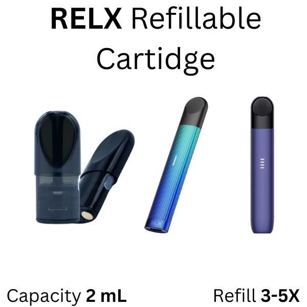 [PNCSID] [RELX COMPATIBLE] XOOU 5th Gen Refillable Cartridge