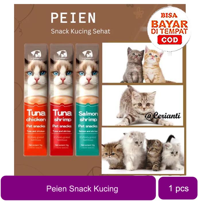 PEIEN Snack Creamy Treats setara Meo creamy Bio creamy snack kucing_Cerianti