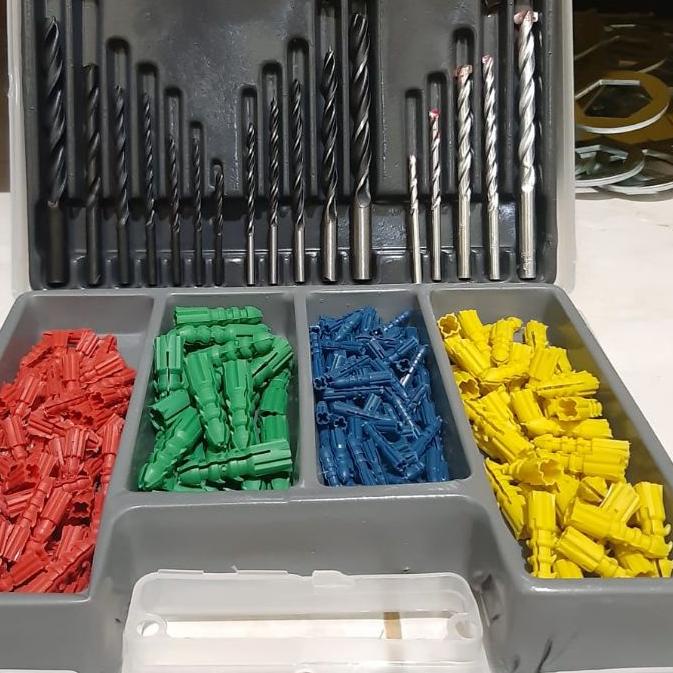 ❀ mata bor set  mata bor besi bor kayu tembok set ☜