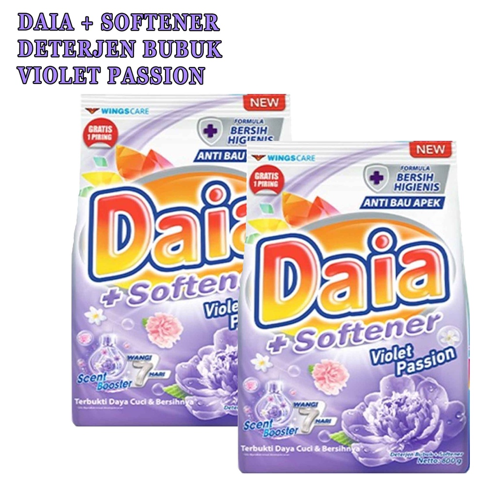 Daia Violet* Daia* Ditergen bubuk* 800g