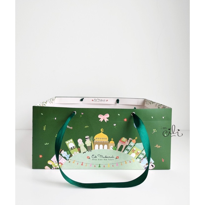 

(Paperbag Ealim Jamil) Tema Lebaran Idul Fitri 33 X 24 X 15 Cm 074