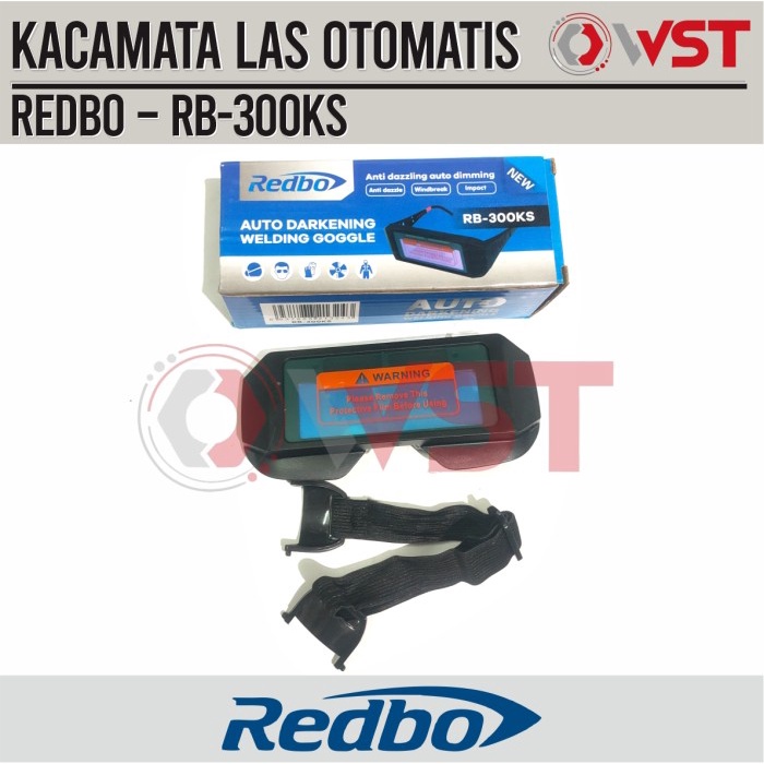 Best Seller Redbo Kacamata Las Otomatis / Kacamata Auto Dark / Kaca Mata Las