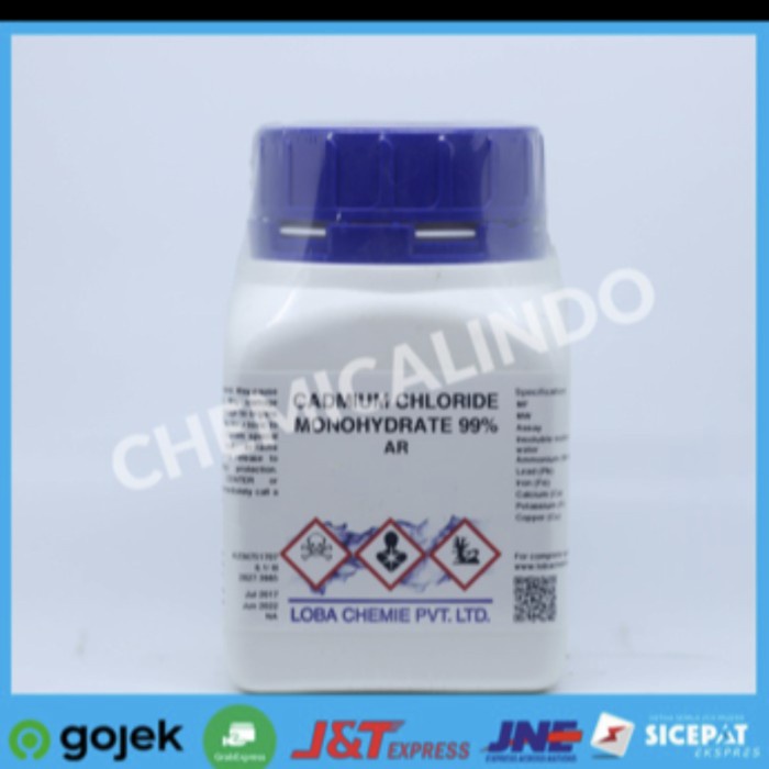 

Cadmium chloride 100 gr loba chemie