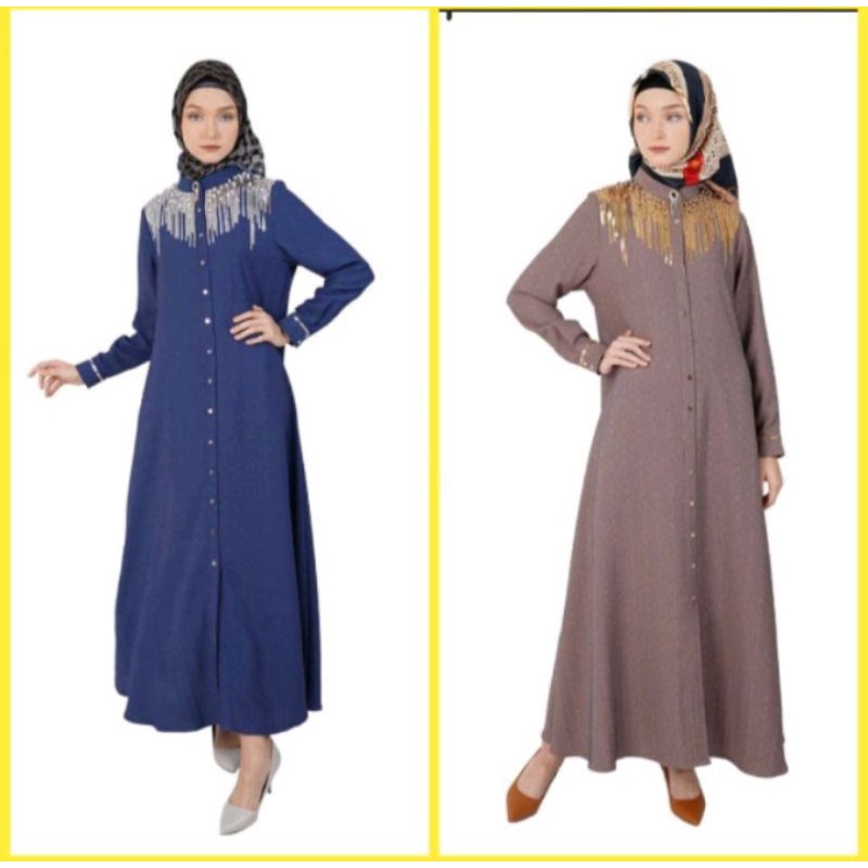 Abaya hikmat Original C2966 Exclude Scarf