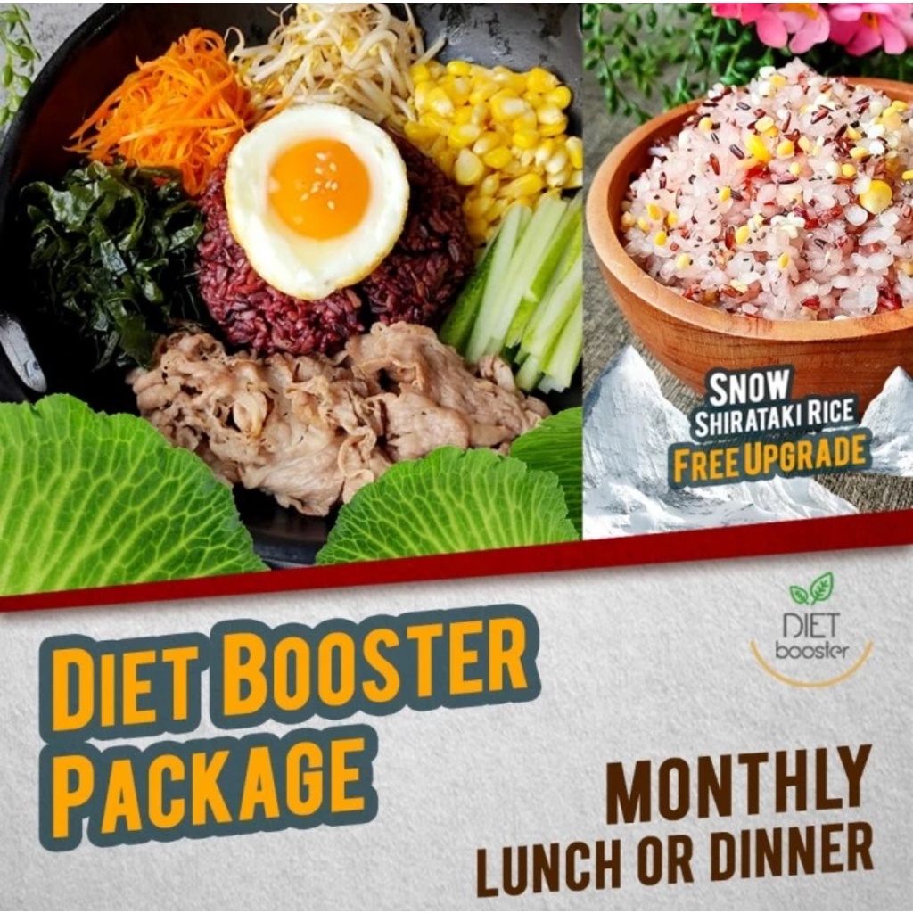 

DIET BOOSTER Monthly 30 Days Lunch OR Dinner