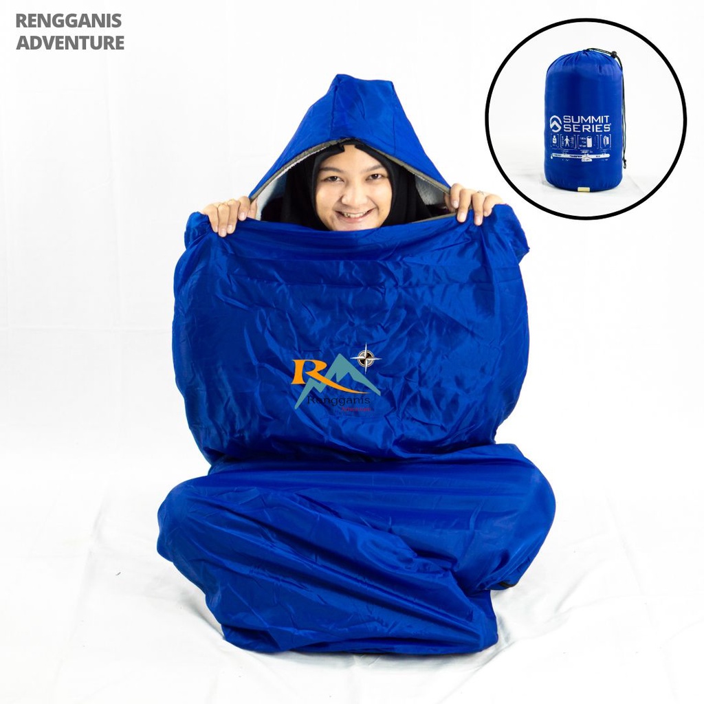 Sleeping Bag Polar Bulu Kantong Tidur Camping SUMMIT SERIES Tebal Hangat Lembut