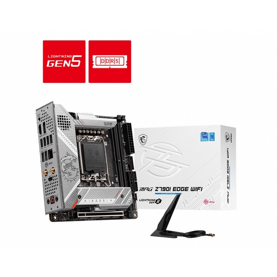 MSI MPG Z790I EDGE WIFI [mITX | LGA 1700 | Gen 13] - Z790I EDGE WIFI