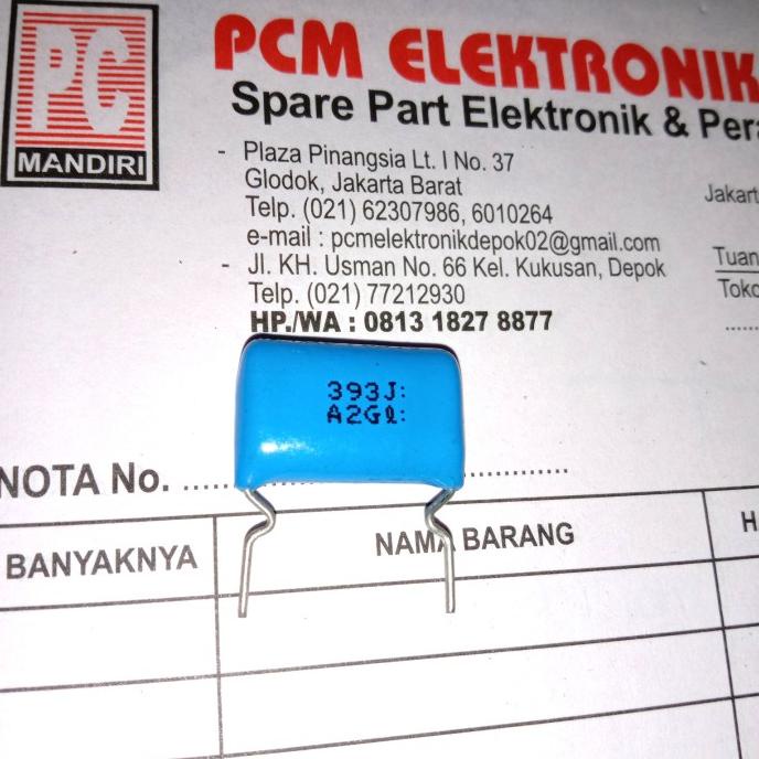 Milar 393J250V 393J 250V 393 250 39nF pcmelektrob9090 Murah