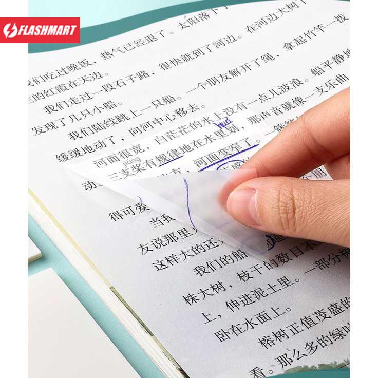 Flashmart Kertas Sticky Notes Waterproof 7.5x7.5cm 50 Lembar - BLT507