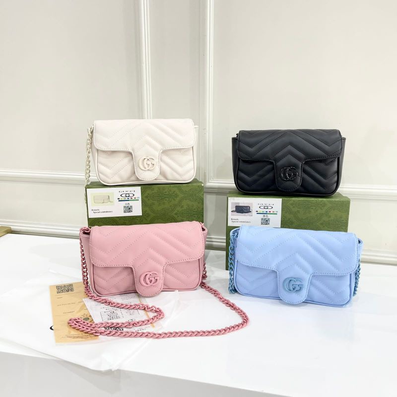 PROMO SALE Tas GC selempang hitam putih pink biru