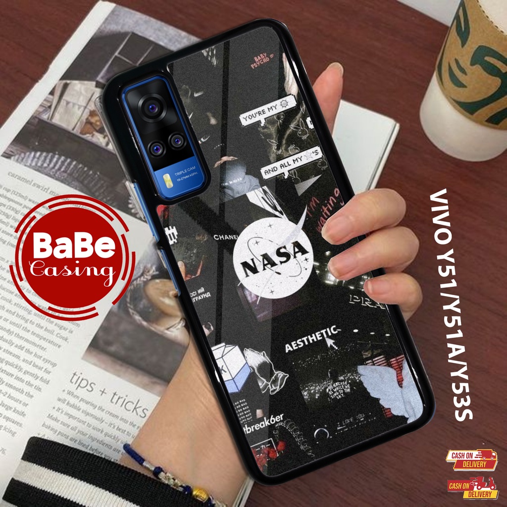 Case VIVO Y51 Y51A Y53S Casing VIVO Y51 Y51A Y53S Casing NASA Case Keren Casing murah Terlaris Cassi