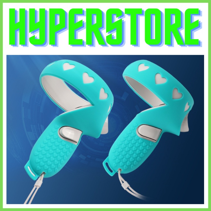 Silikon Case Casing Hand Grip VR Controller Stik Stick For Meta Quest 2 / Quest 2 Aksesoris