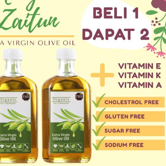 

☎ Minyak Zaitun Murni Asli Extra Virgin Olive Oil 250 ml BELI 1 DAPAT 2 ➺