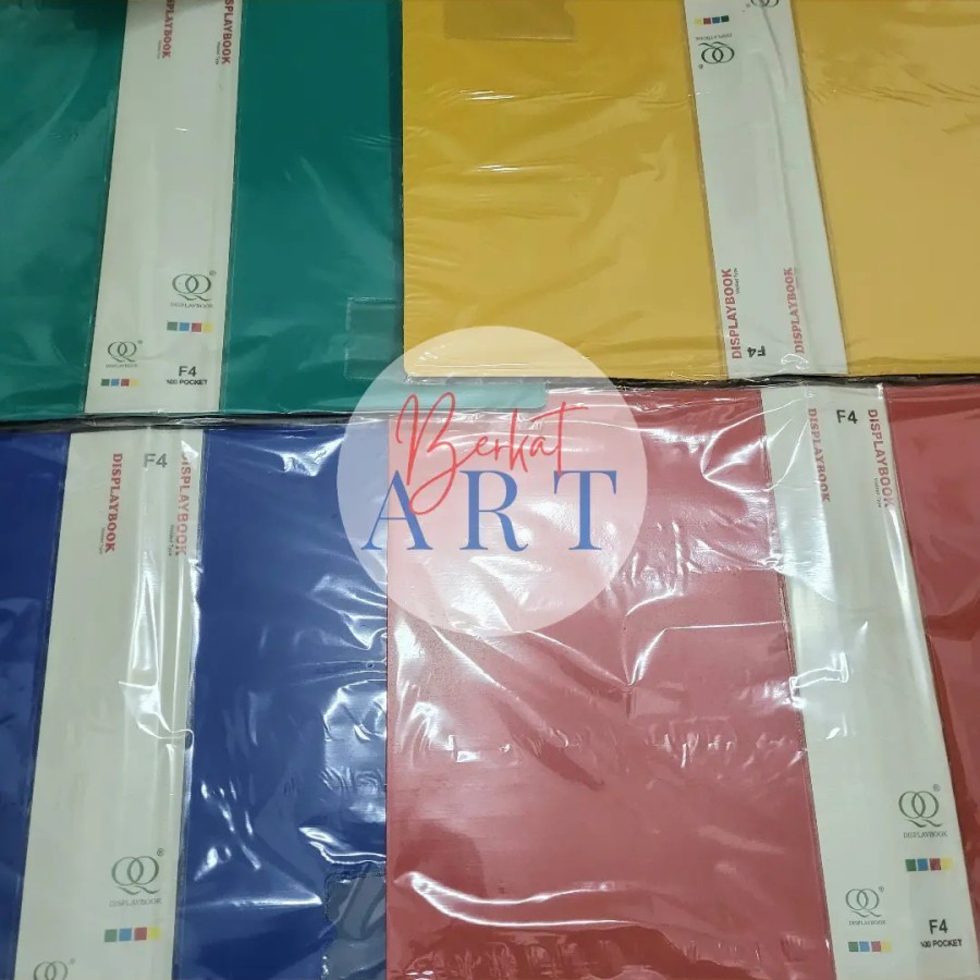 

Document Keeper QQ / Map Clear Holder F4 Folio Isi 100 Lembar